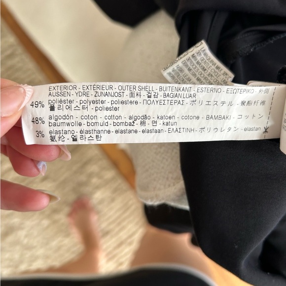 Zara Black Short sleeve Boxy Romper Size Small - Picture 6 of 7